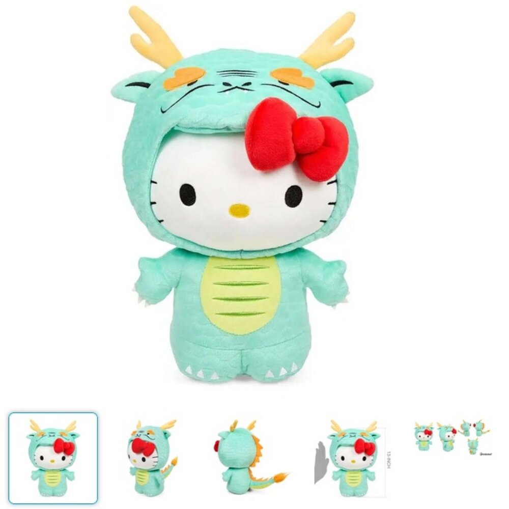 NWT Hello Kitty Year of the Dragon Plush - KidRobot